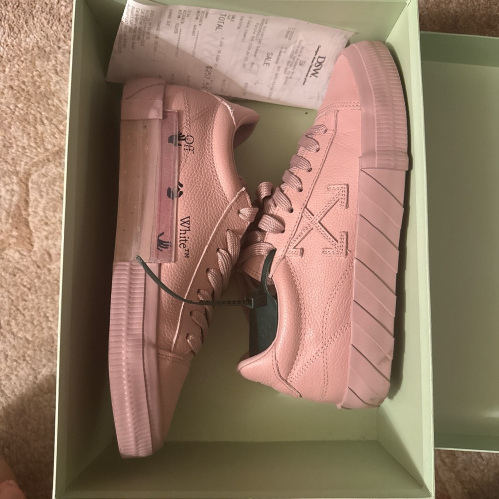 Off-White Pink Women's Sneakers
